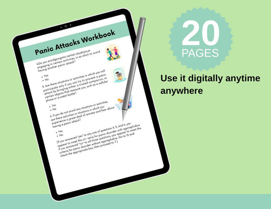 Anxiety & Panic Attack Rescue Cards (Printable kit)