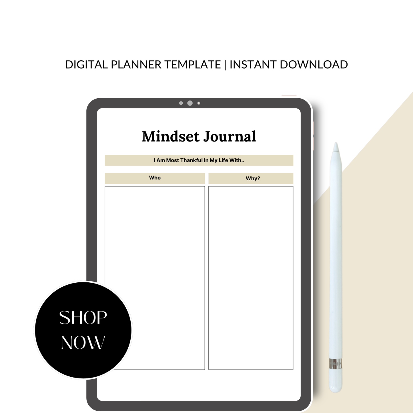 2026 Money Mindset Planner – Wealth & Abundance Digital Journal