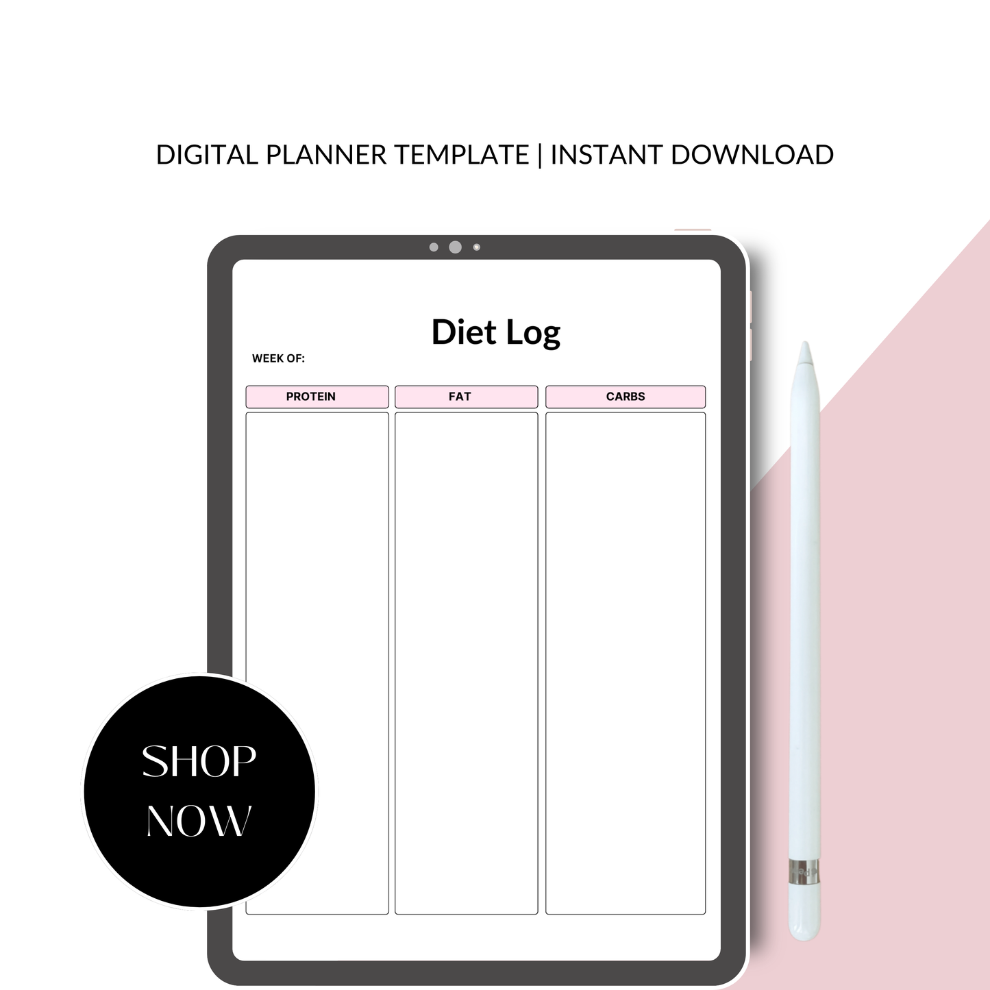 2026 Fitness Planner – Printable Workout & Health Tracker (PDF)